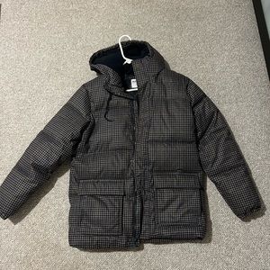 Mens Old Navy Medium Tall Hooded Puffer Jacket